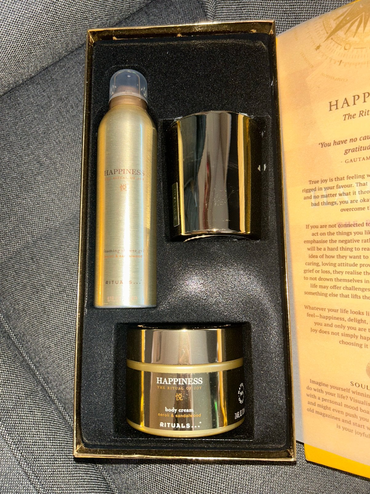 The Ritual of Happiness giftset, Sieraden, Tassen en Uiterlijk, Ophalen of Verzenden, Nieuw, Bad & Douche