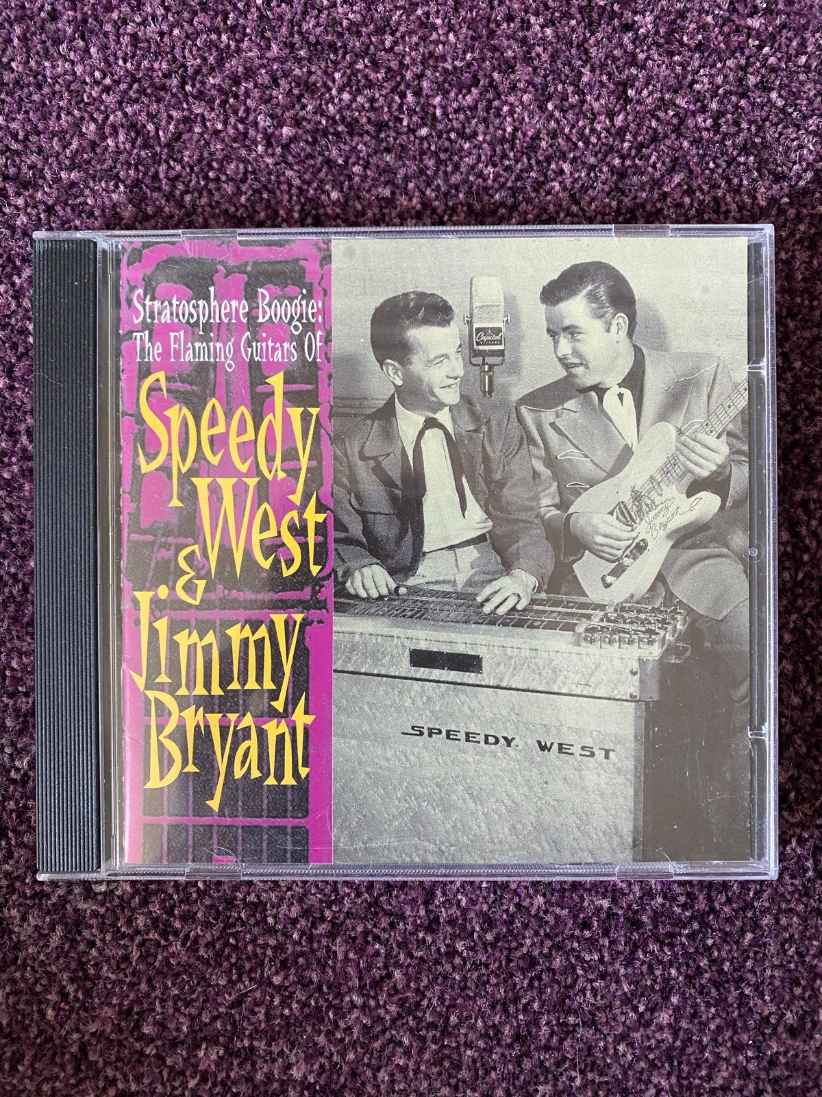 Speedy West & Jimmy Bryant - Stratosphere Boogie CD, Ophalen of Verzenden, 1990 - 1999, Gebruikt