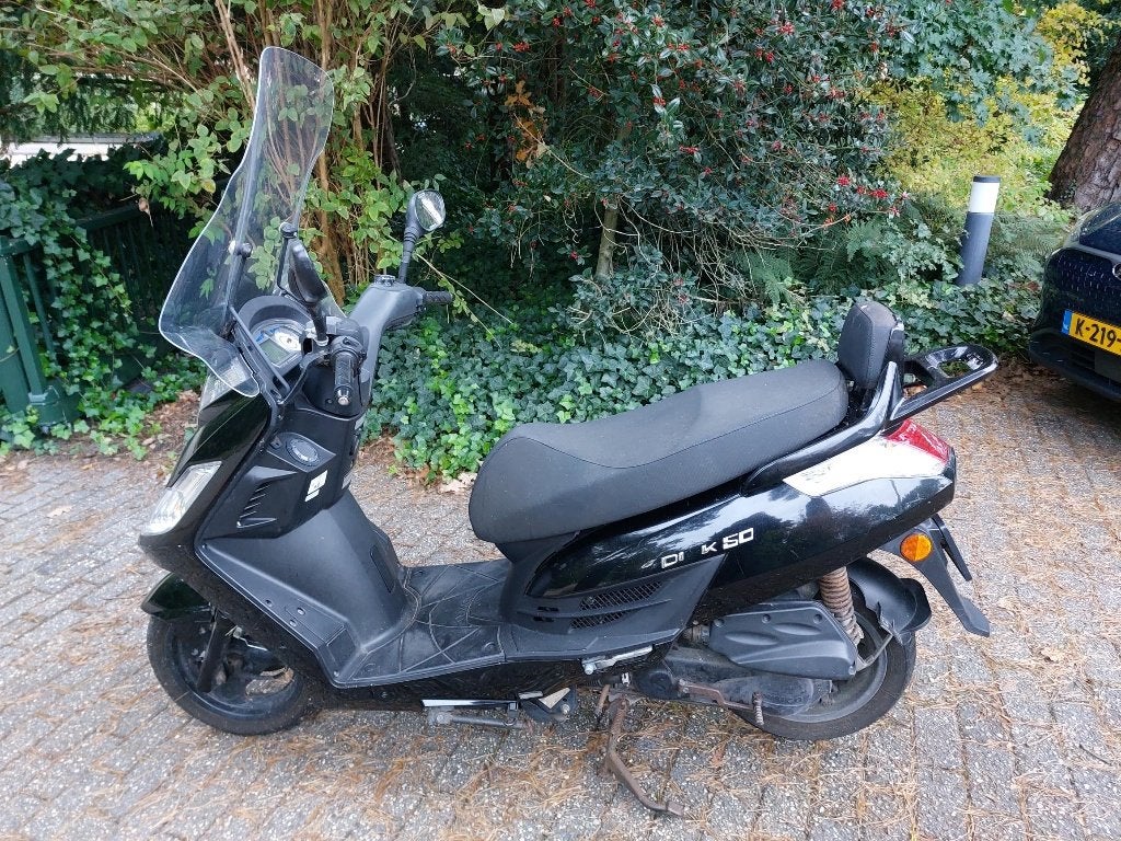 Kymco Dink 50 Zwart, Ophalen, Gebruikt, Overige modellen, Maximaal 45 km/u