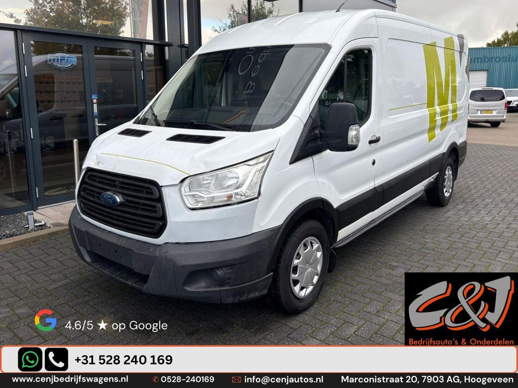 Ford Transit 350L 2.0TD 170pk 125kW M6 Limited, Overige carrosserieën, Wit, Ford, 2000 cc