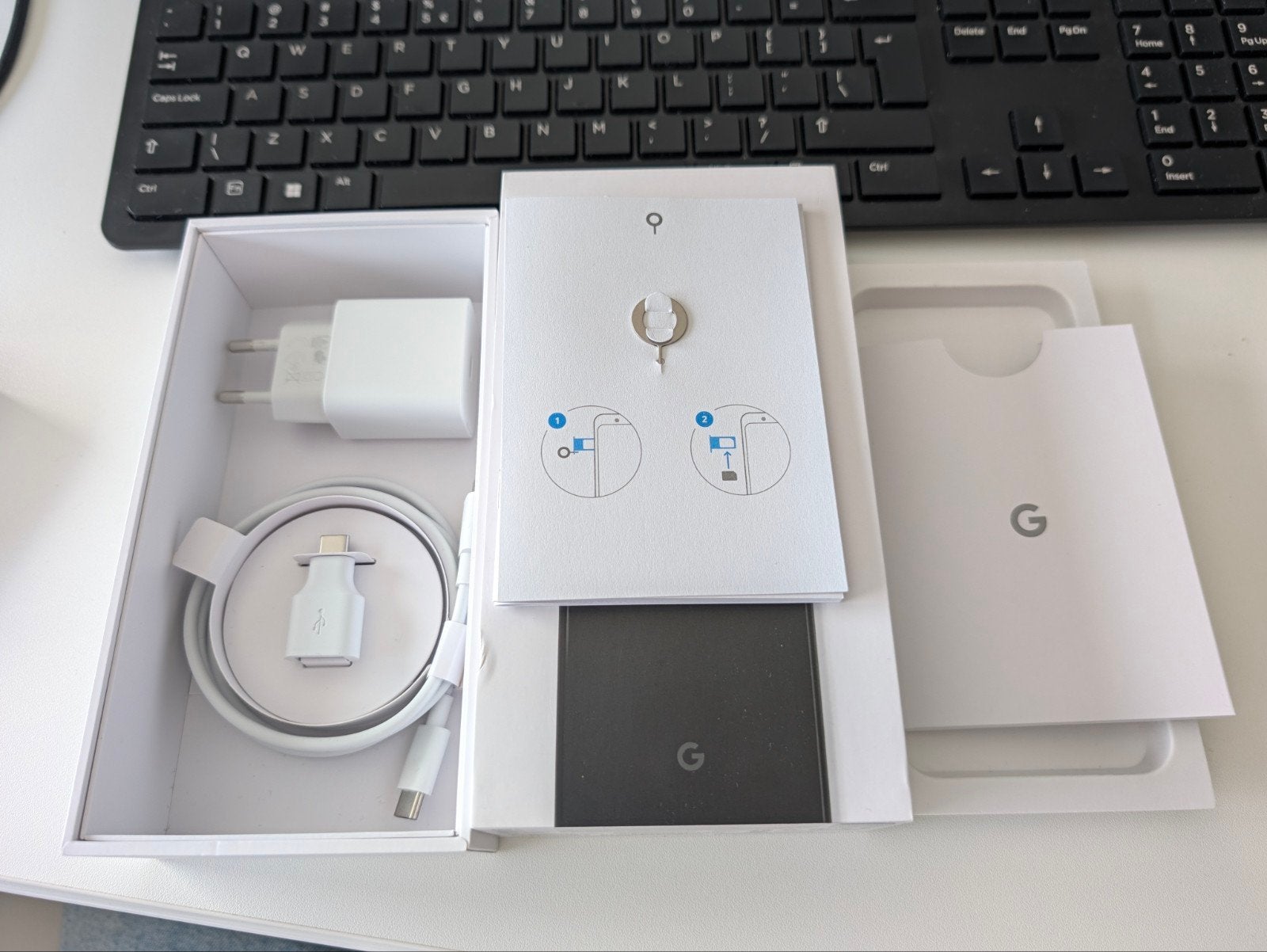 Originele Google Pixel oplader en kabel (USB-C)