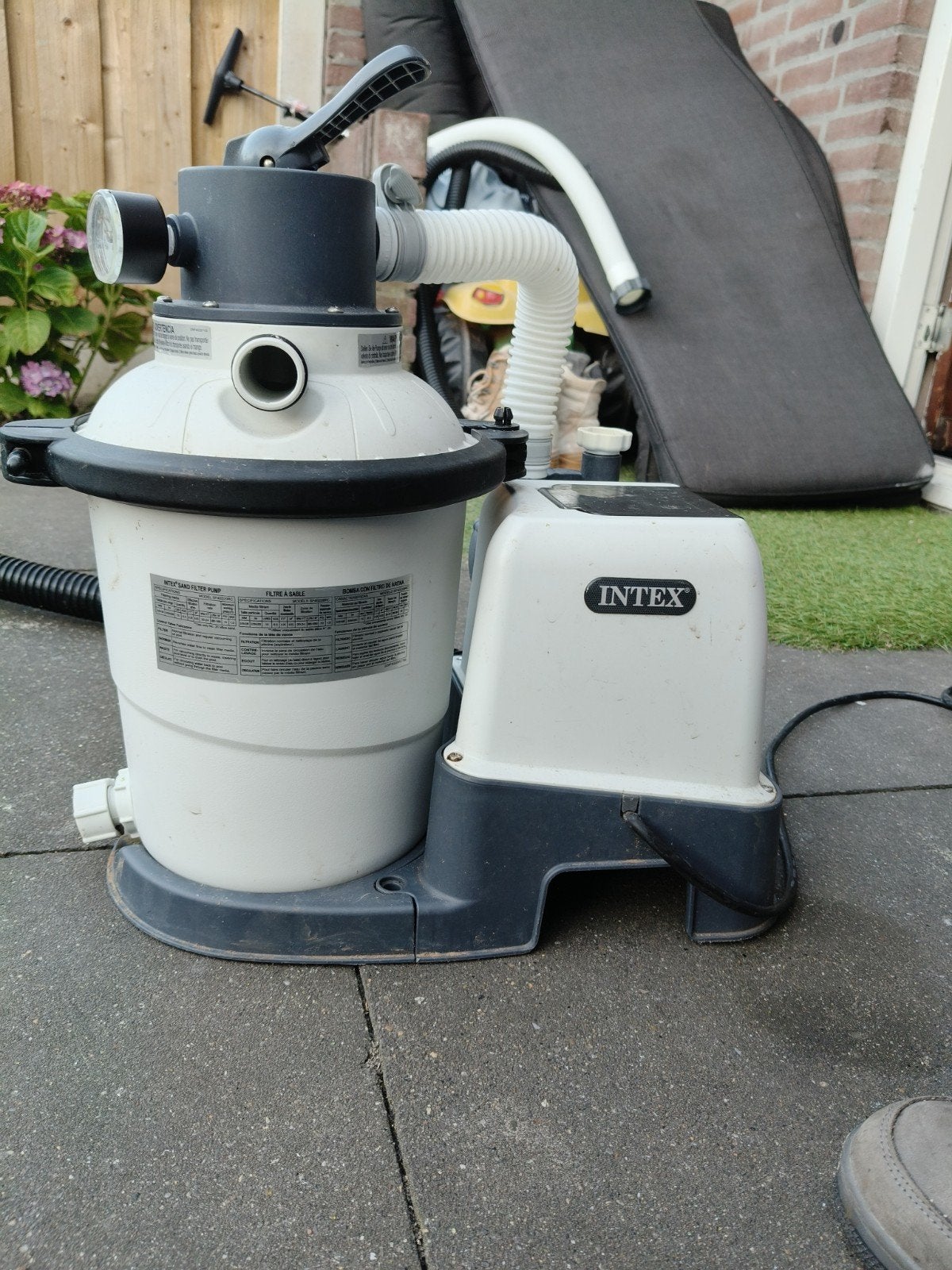 Intex SX925 Zandfilterpomp voor Zwembad, Ophalen, Gebruikt, Zwembadpomp
