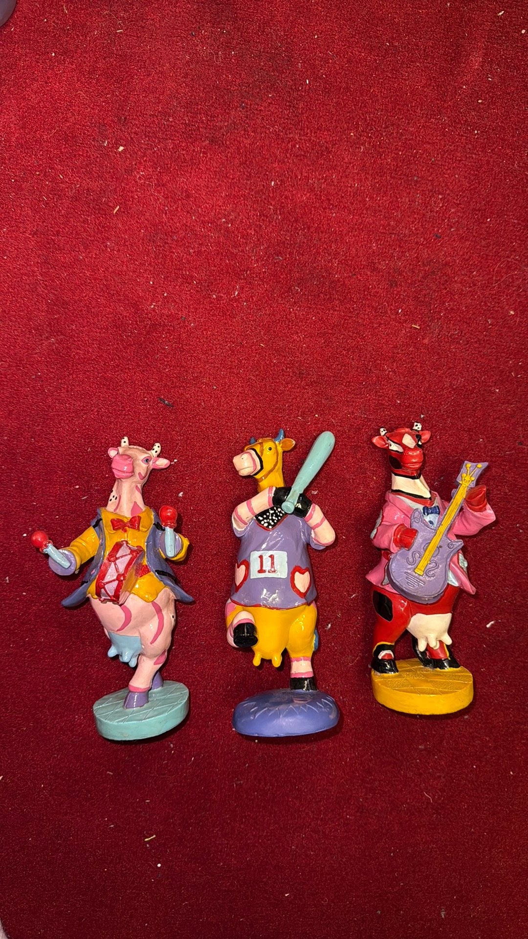 Leuke koeien beeldjes, Ophalen of Verzenden, Gebruikt, Dier
