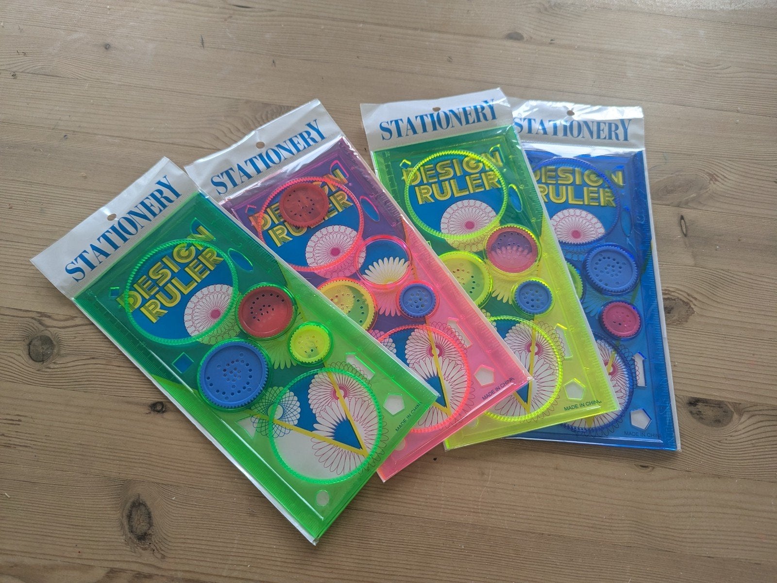 4 x spirigraph nieuw figuren tekenen., Ophalen of Verzenden, Nieuw