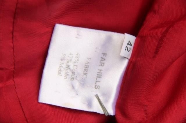Jasje rood Far Hills ( Purdey) mt 42 Vaste prijs AANBIEDING, Maat 42/44 (L), Far Hills, Ophalen of Verzenden, Zo goed als nieuw