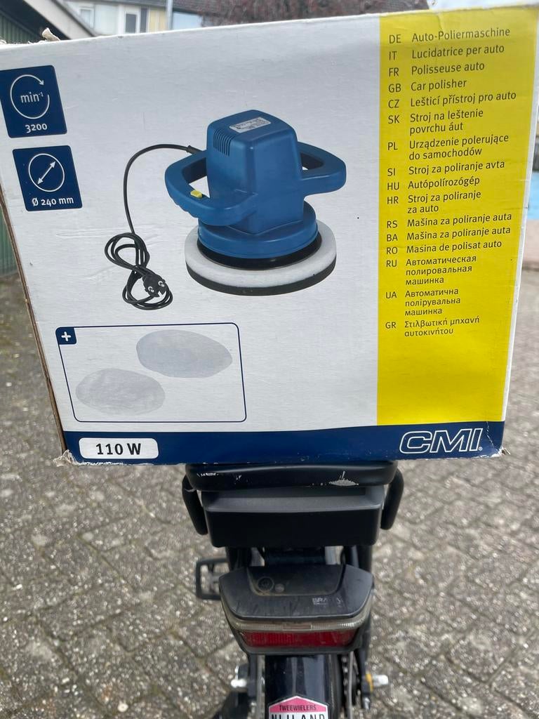 CMI polijstmachine  110W - Nieuw in doos, Ophalen of Verzenden