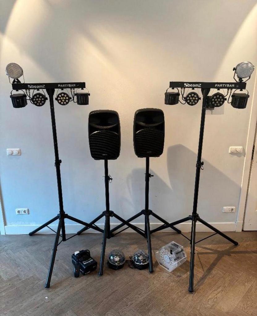 Disco lampen verhuur, Ophalen of Verzenden, Zo goed als nieuw, LED, Beamz