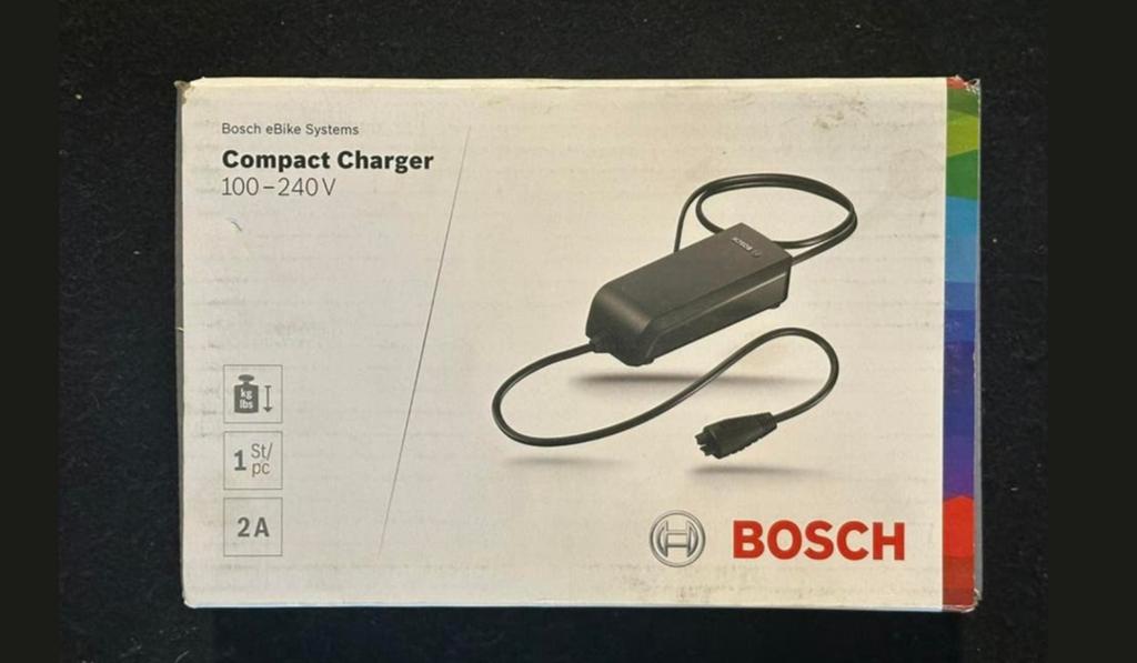 Originele Bosch Compact Charger 2A voor E-Bike, Verzenden, Nieuw