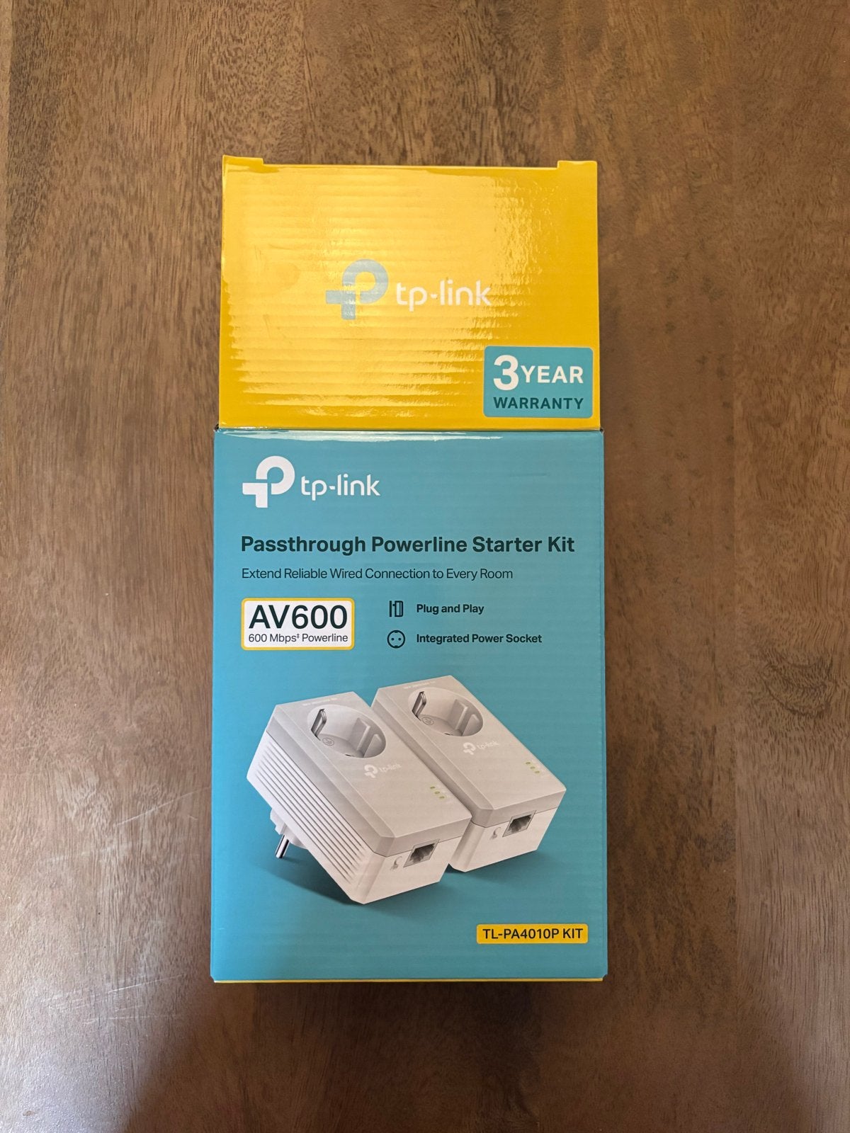 TP-Link Powerline AV600 Passthrough Starter Kit (2 stuks), Ophalen of Verzenden, Nieuw
