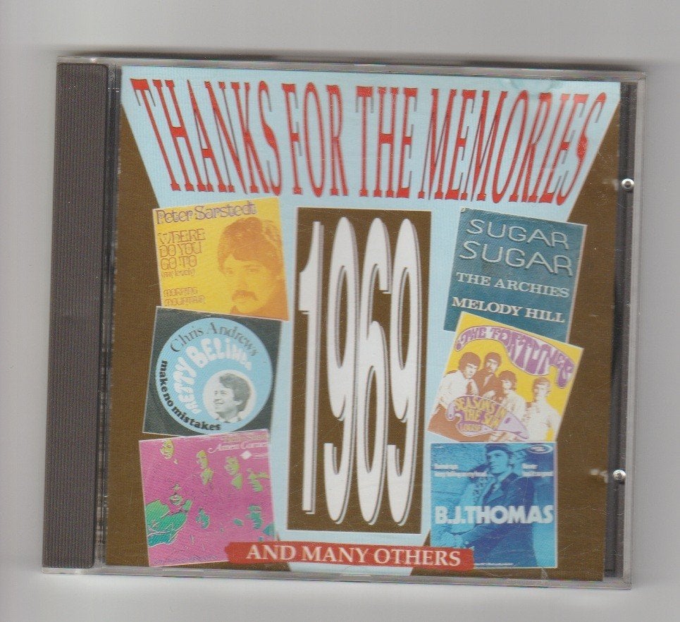 Thanks for the memories - 1969 - 12 hits uit 69 - cd BRmusic, Ophalen of Verzenden, Gebruikt