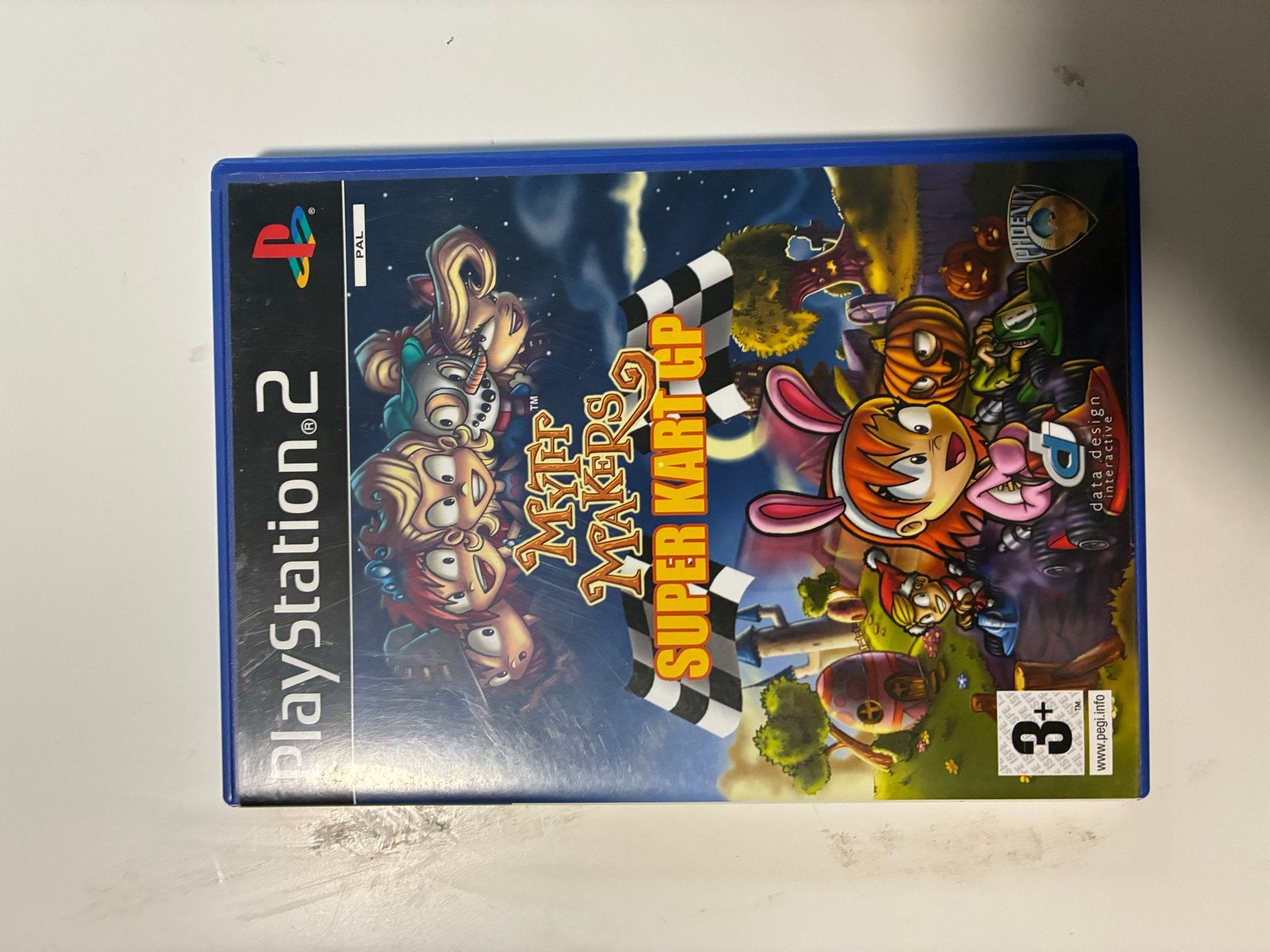 My Street: Super Kart GP - PlayStation 2 (PS2), Gebruikt, Racen en Vliegen, 2 spelers, Eén computer