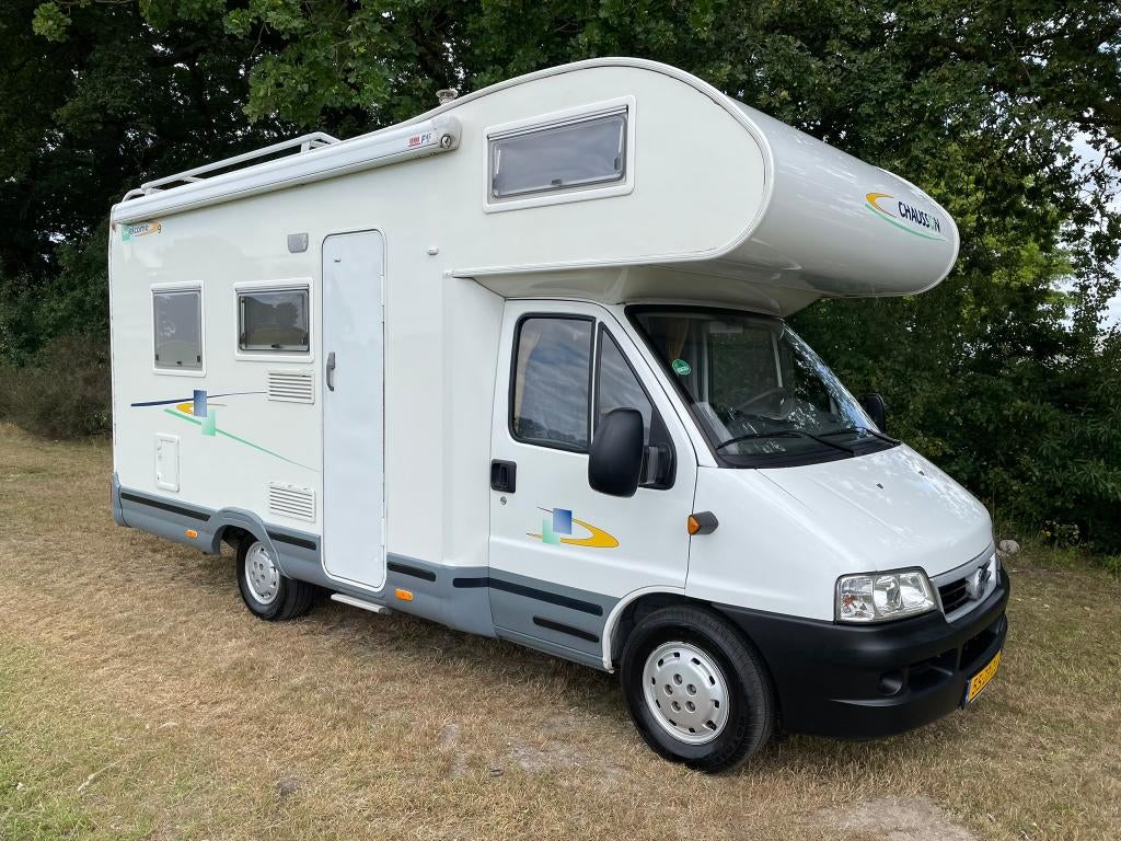 Fiat Ducato Chausson Welcome 9 - Alkoof camper - Frans bed, Standaard zit, Alkoof, Ringverwarming, Fiat
