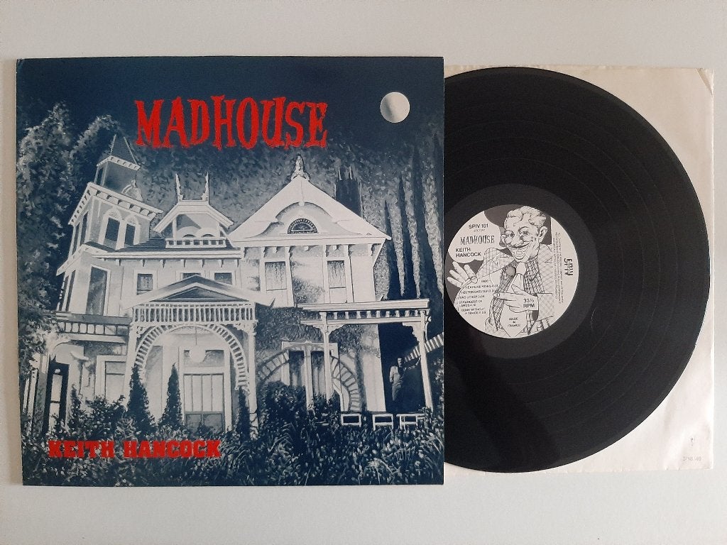 Keith Hancock – Madhouse (met handtekening), LP, Gebruikt, Ophalen of Verzenden, Folk