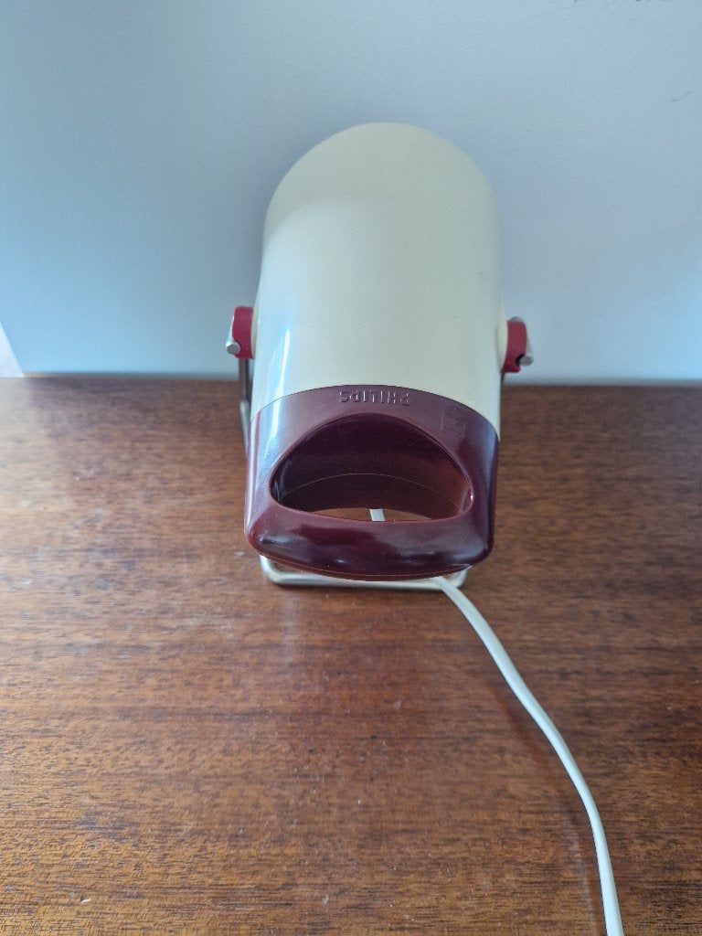 Vintage Philips Infraphil Design warmte  lamp 1970, Zo goed als nieuw, Philips, Design, E27 (groot)