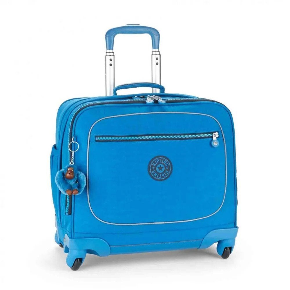 Kipling  Reistrolley -Felblauw, Lichtgewicht  Waterafstotend, Sieraden, Tassen en Uiterlijk, Koffers, Ophalen
