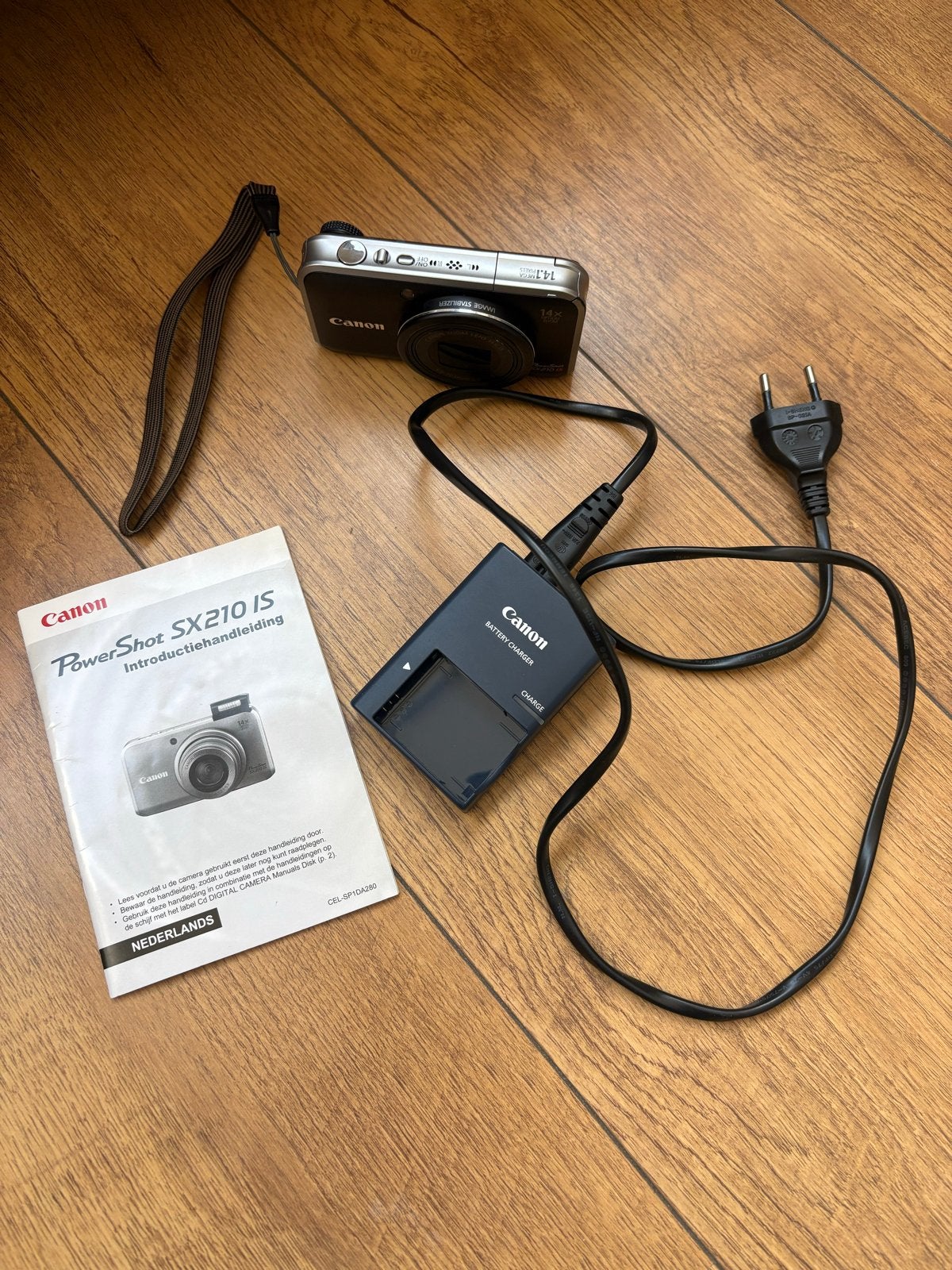 Canon PowerShot SX210 IS Compactcamera, Ophalen, Canon, Beeldstabilisatie, Compactcamera
