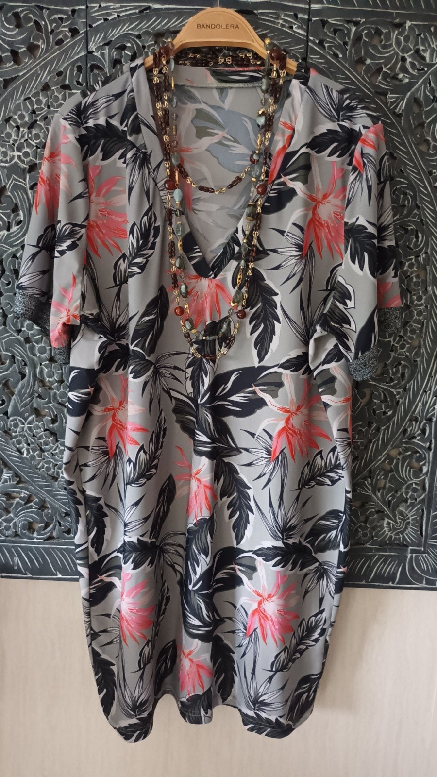 Tuniek/jurkje van Exxcelent Maat 46/48, Maat 46/48 (XL) of groter, Ophalen of Verzenden, Zo goed als nieuw, Grijs