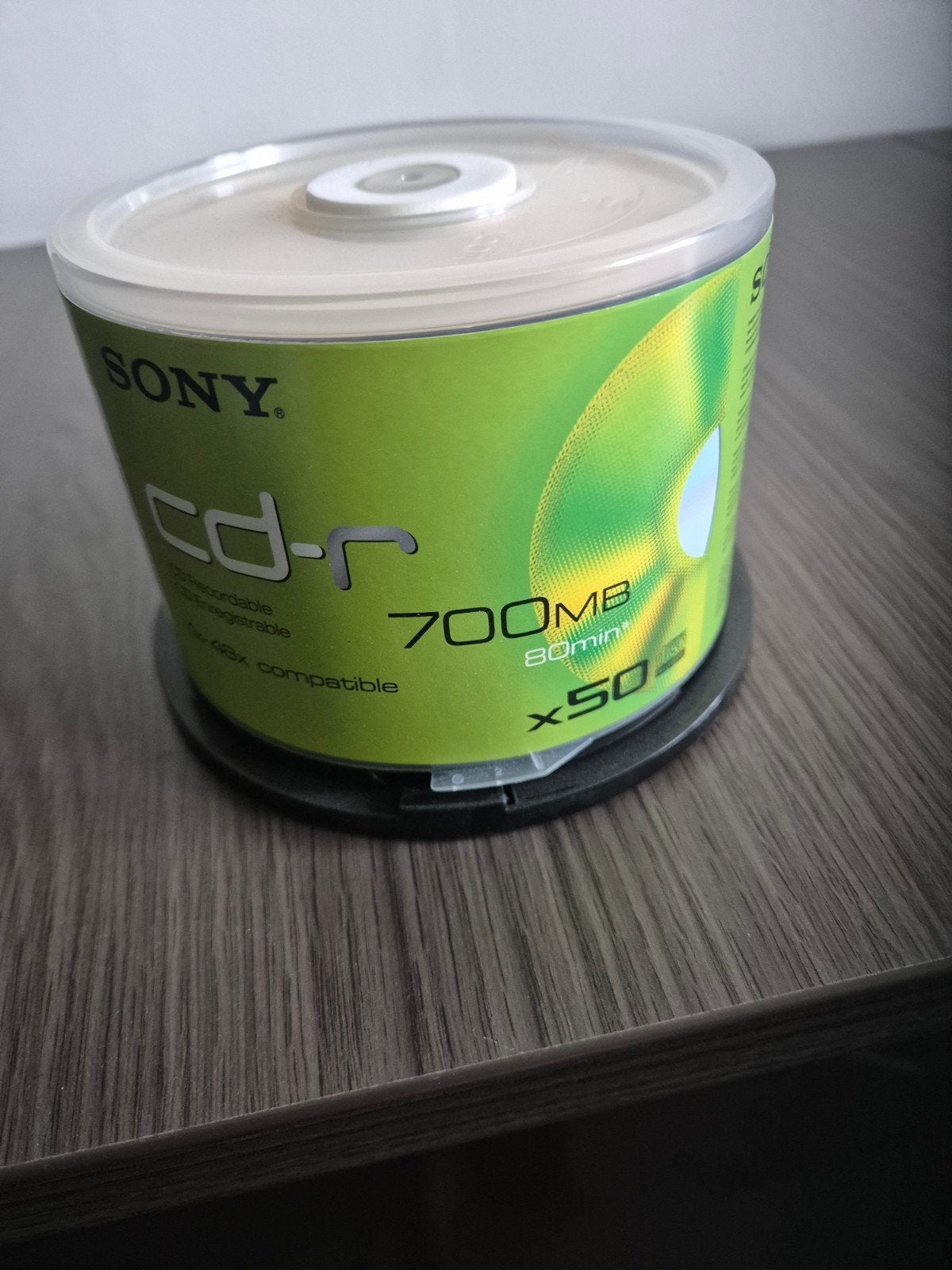 Sony CD-R 700MB 80min 50 stuks op spindel, Op spindel, Cd, Nieuw, Ophalen of Verzenden