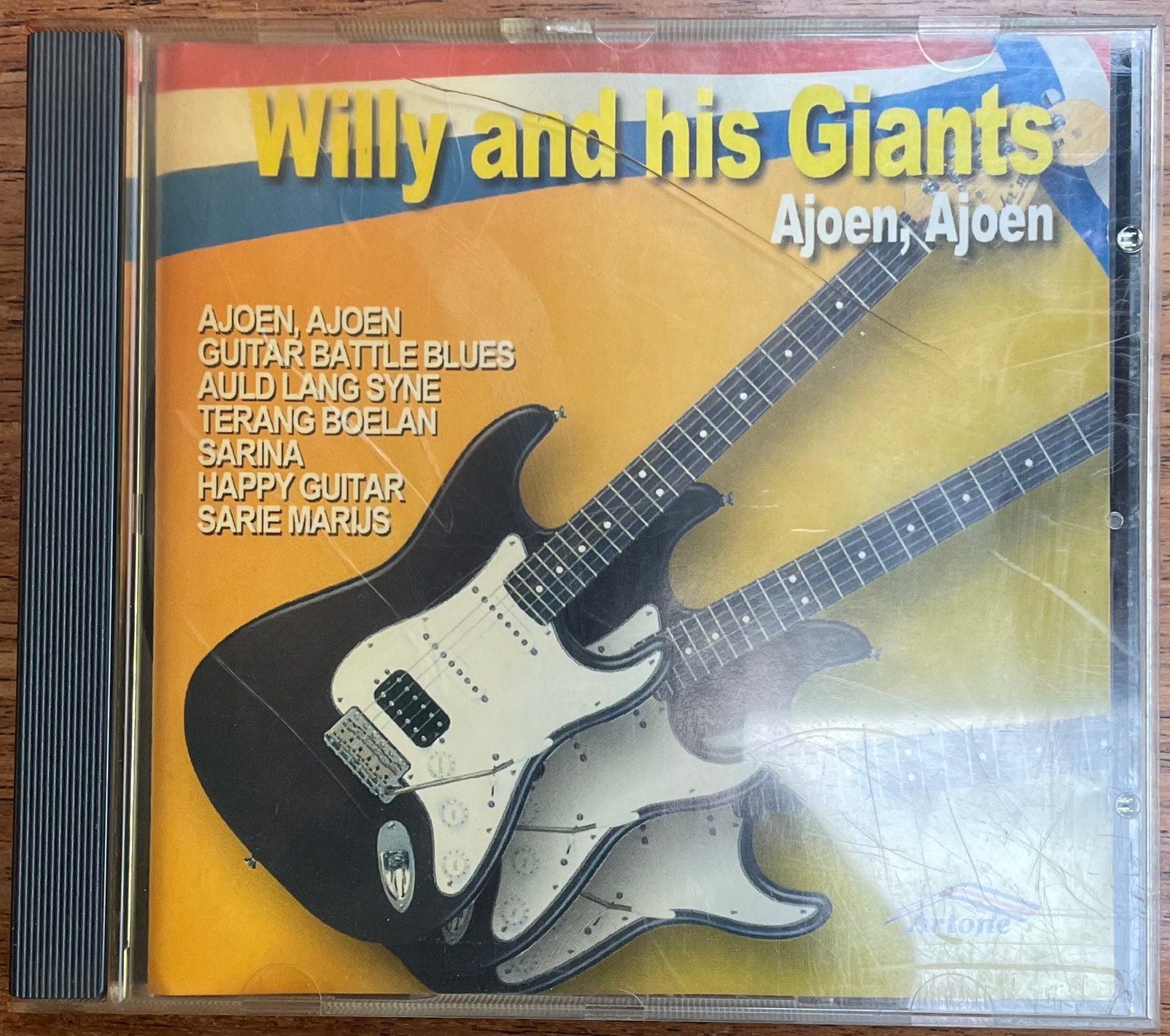 CD Indorock Willy and his Giants - Ajoen Ajoen, Cd's en Dvd's, Ophalen of Verzenden, Zo goed als nieuw, Rock-'n-roll, Verzamelalbum