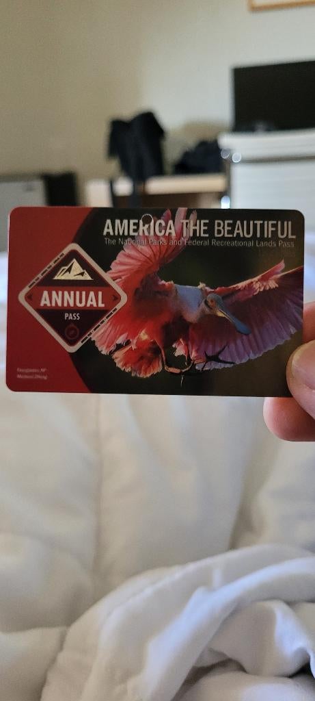 America The Beautiful pas Nationale kaart  Annual Pass, Ophalen of Verzenden, Gebruikt