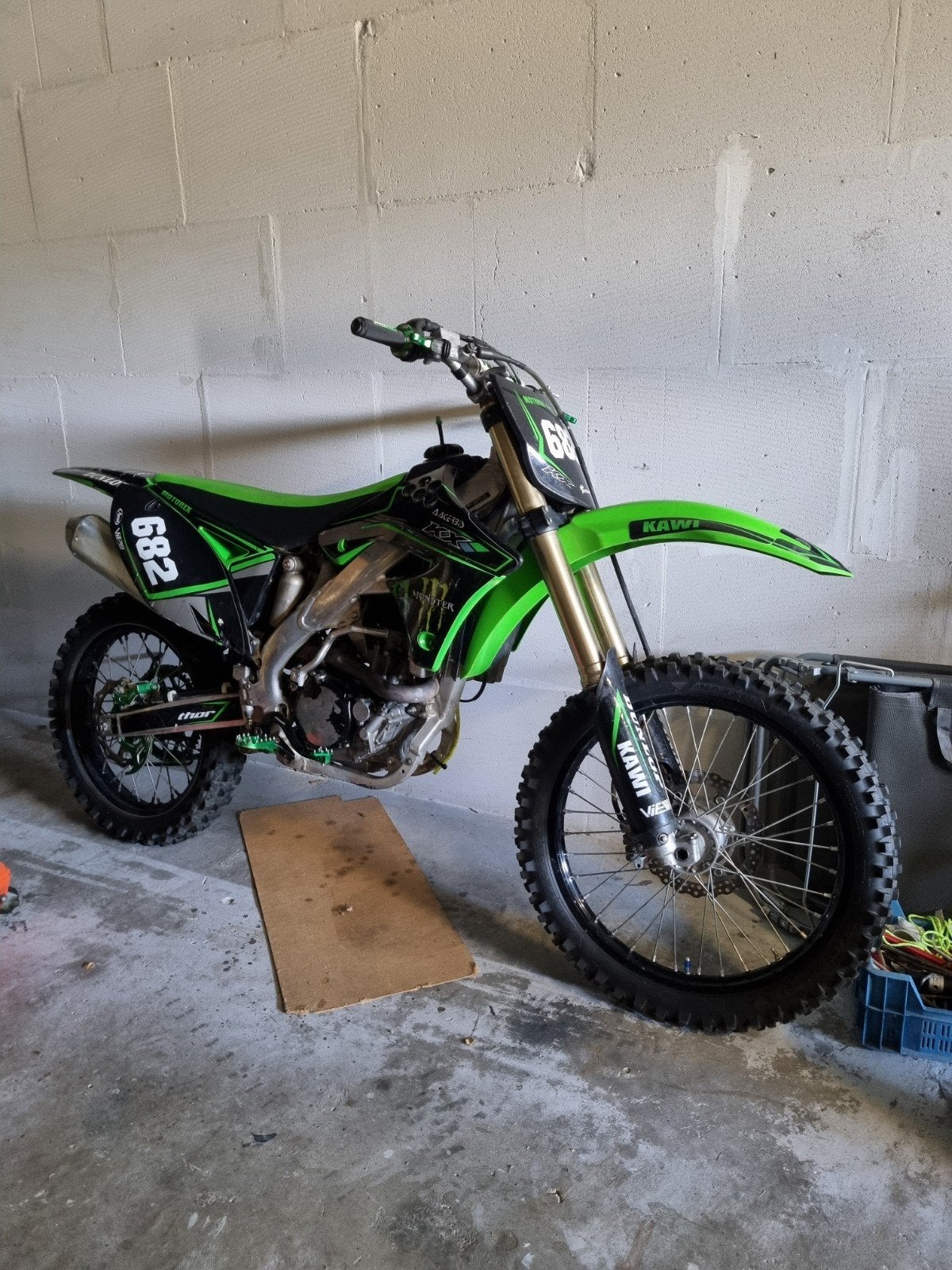 Kawasaki kx250f, Ophalen, Zo goed als nieuw, Overige merken
