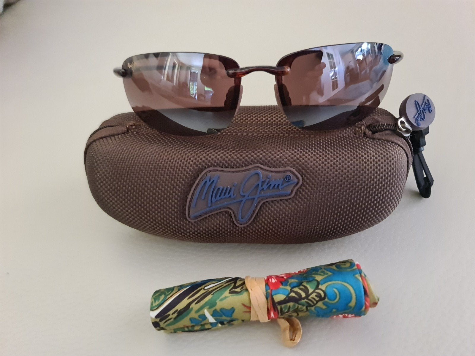 Zonnebril Maui Jim sport, Ophalen of Verzenden, Nieuw, Bruin, Overige merken