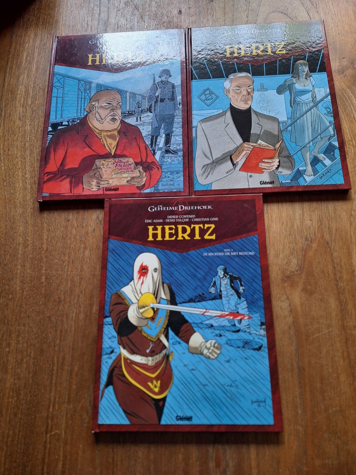 te koop serie hertz hardcover, Eén stripboek, Ophalen of Verzenden, Zo goed als nieuw