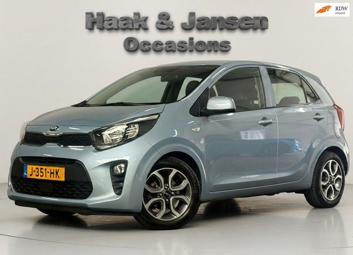 Kia Picanto 1.0 MPi Carplay Camera E-Ramen 5 deurs, Gebruikt, 23 km/l, Origineel Nederlands, Bedrijf