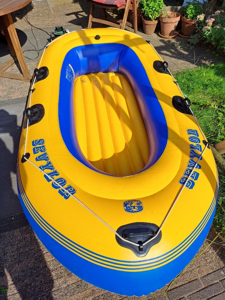 Rubberboot Sevylor K85, Ophalen, Gebruikt