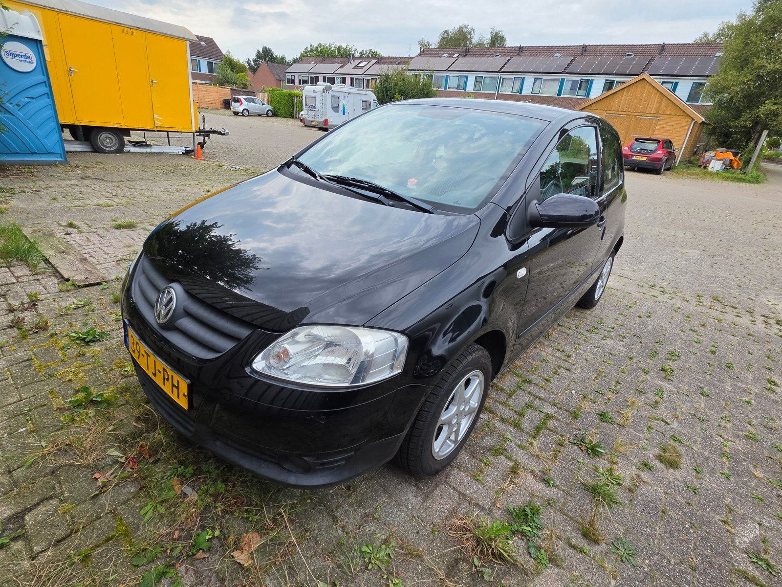 Volkswagen Fox 1.2 40KW 2006 Zwart, Voorwielaandrijving, Stof, 4 stoelen, 1198 cc