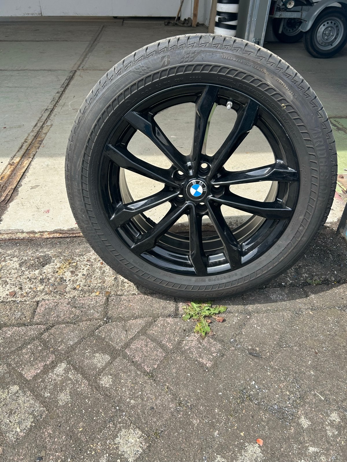 BMW 19 inch velgen met Bridgestone zomerbanden, Auto-onderdelen, Banden en Velgen, 19 inch, Banden en Velgen, Ophalen of Verzenden