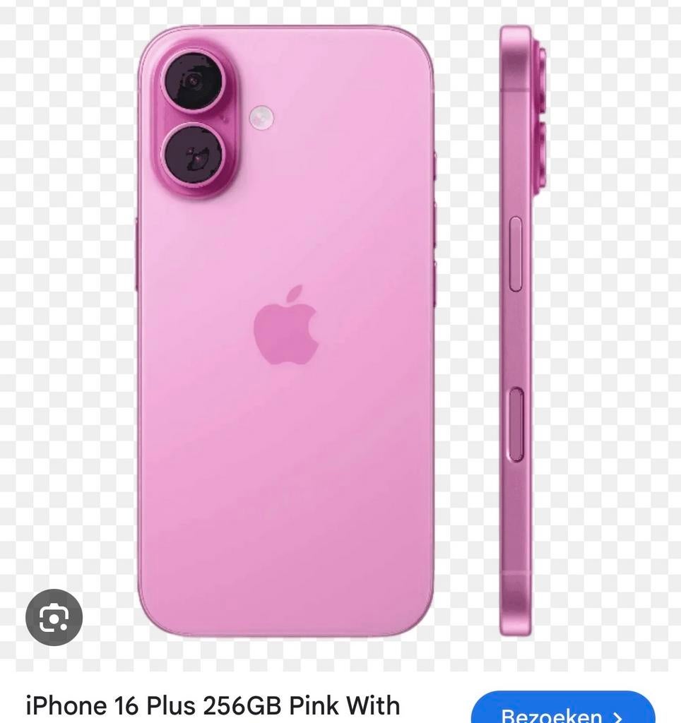 Ik wil jouw iPhone 16 Plus 256GB Roze kopen!, Telecommunicatie, Mobiele telefoons | Apple iPhone, 256 GB, IPhone 16 Plus, Ophalen of Verzenden