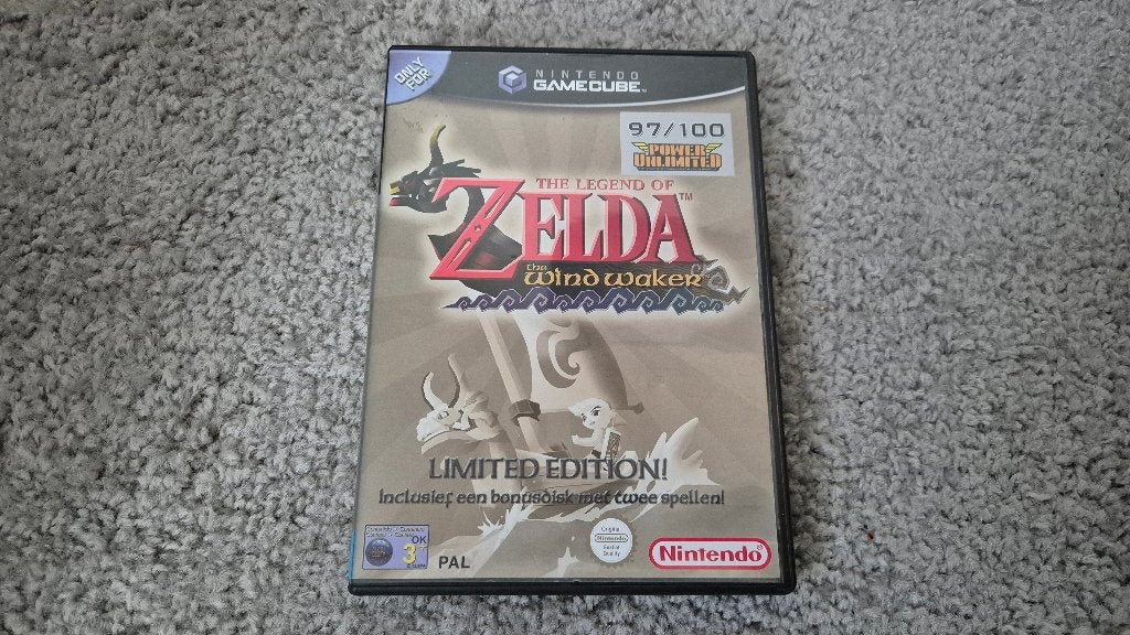 The Legend of Zelda: The Wind Waker Limited Edition GameCube, Spelcomputers en Games, 1 speler, Ophalen of Verzenden, Zo goed als nieuw