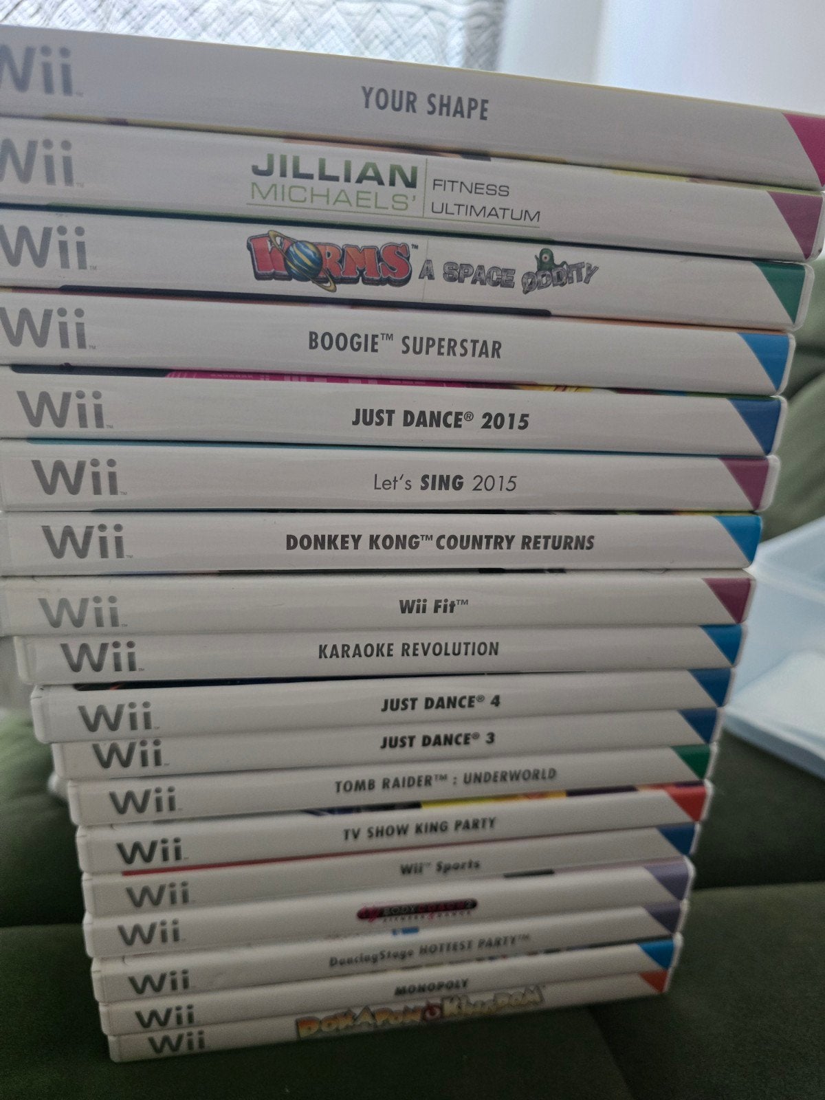 Wii Games: Dokapon, Wii Sports, Tomb Raider, Just Dance, etc, Spelcomputers en Games, 3 spelers of meer, Verzenden, Sport, Vanaf 3 jaar