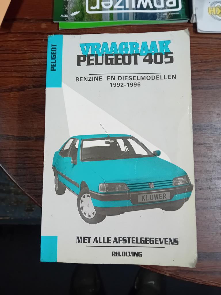 vraagbaak Peugeot 405, Ophalen of Verzenden