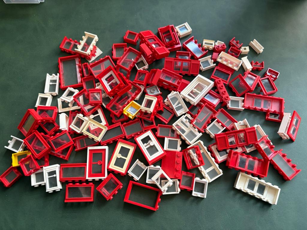 Partij lego vintage ramen deuren, Kinderen en Baby's, Speelgoed | Duplo en Lego, Lego, Lego, Verzenden, Zo goed als nieuw