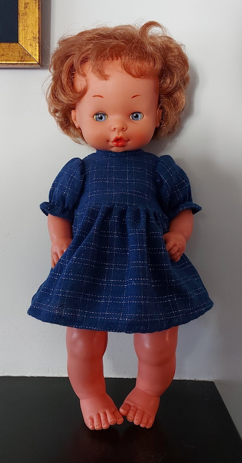 Vintage Famosa pop kort hair, Ophalen of Verzenden, Zo goed als nieuw, Pop