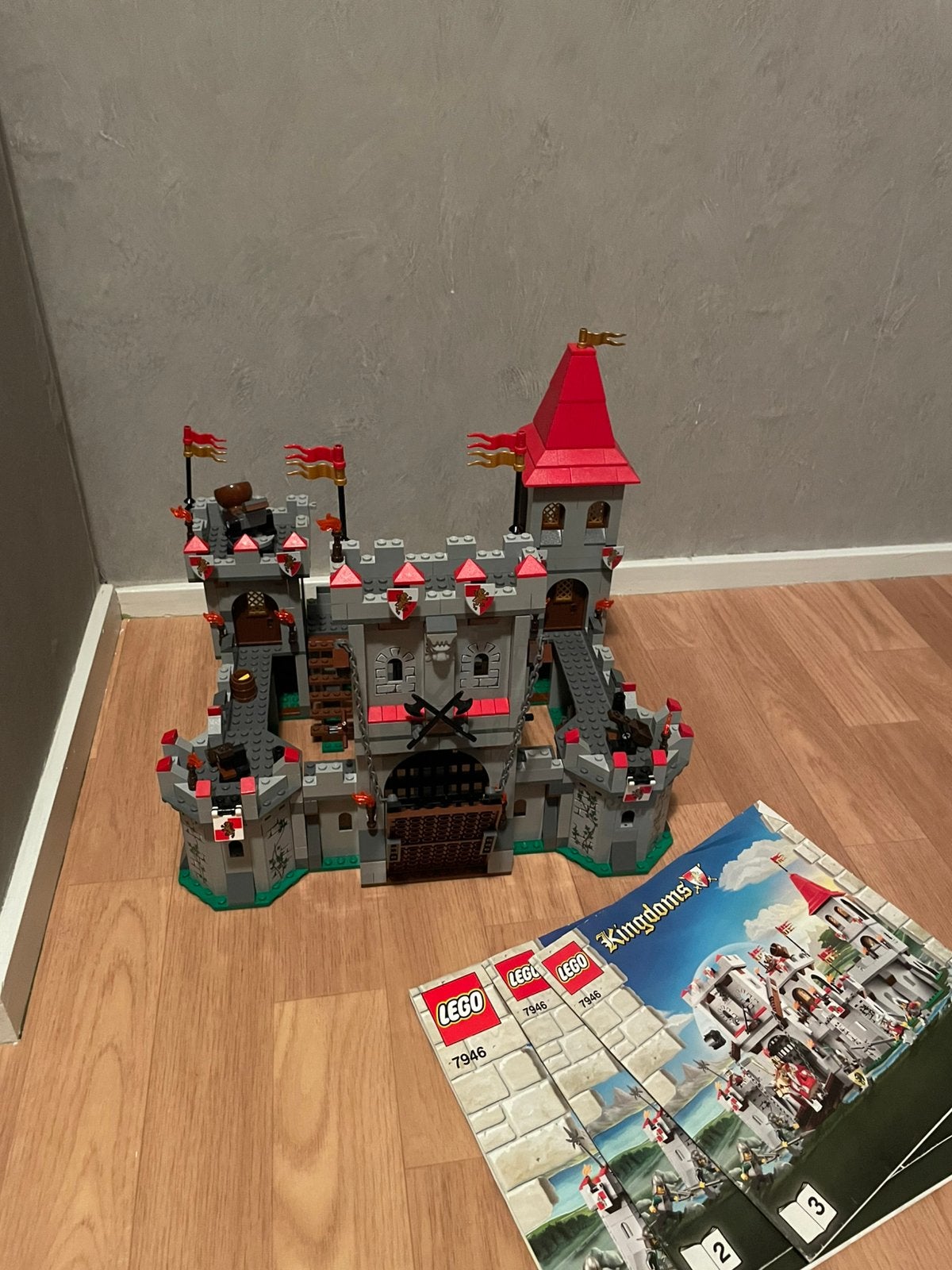 Lego 7946 kingdoms kasteel, zonder minifiguren, Gebruikt, Lego, Ophalen of Verzenden, Castle