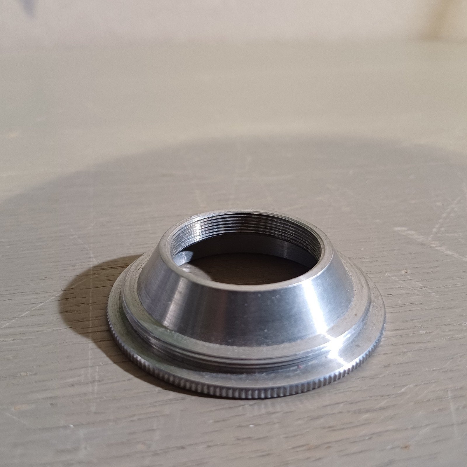 VINTAGE METALEN FILTER ADAPTER RING / VERLOOPRING, Minder dan 50 mm, Overige typen, Ophalen of Verzenden, Zo goed als nieuw