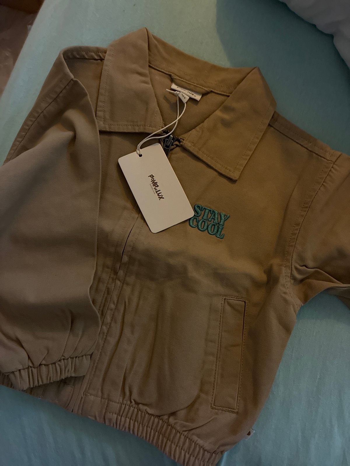 Pomp de Lux Jasje "Stay Cool" - Nieuw met kaartje, Ophalen of Verzenden, Nieuw, Beige