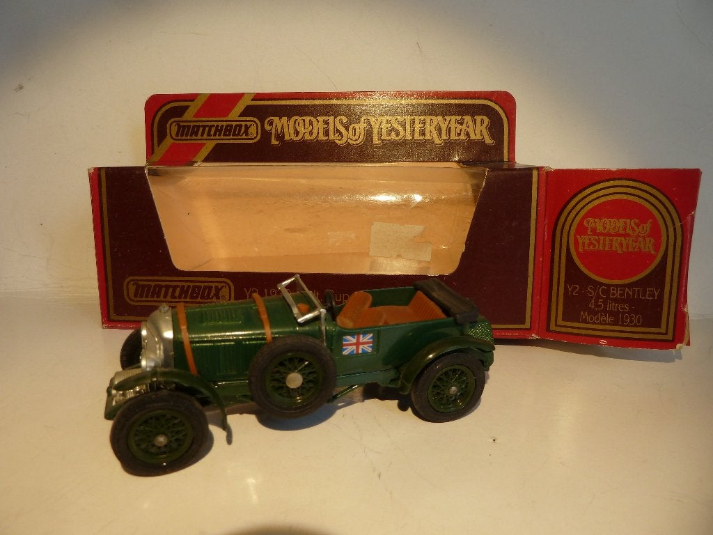 BENTLEY SUPER CHARGED van:  MATCHBOX   Y2, Ophalen of Verzenden, Zo goed als nieuw, Auto, Matchbox