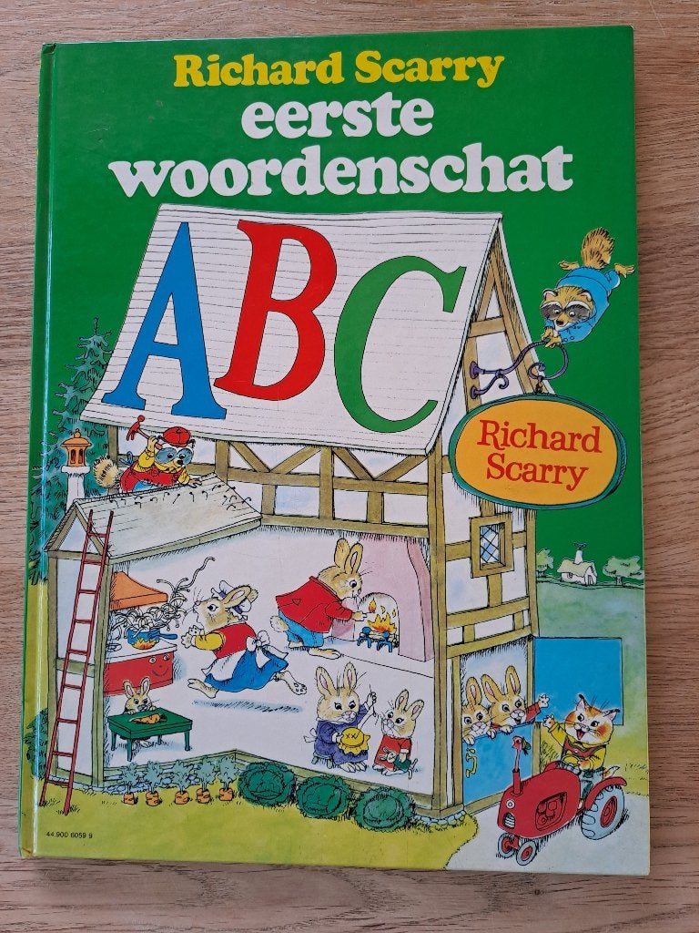 RICHARD SCARRY. EERSTE WOORDENSCHAT., Gelezen, Fictie algemeen, Jongen of Meisje, Ophalen of Verzenden