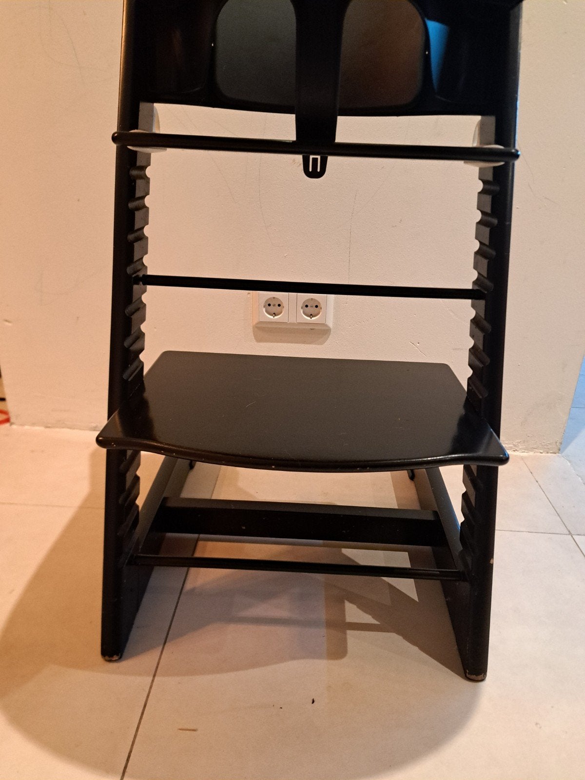 Stokke Tripp Trapp stoel met Newborn Set, Ophalen, Zo goed als nieuw, Afneembaar eetblad