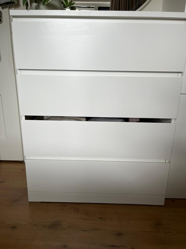 Ikea Malm ladekast, Ophalen, Gebruikt, 50 tot 100 cm, 3 of 4 laden