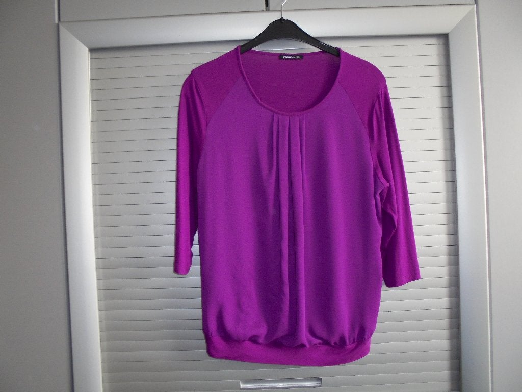 Frankwalder shirt paars maat 46, Paars, Maat 46/48 (XL) of groter, Ophalen of Verzenden, Zo goed als nieuw
