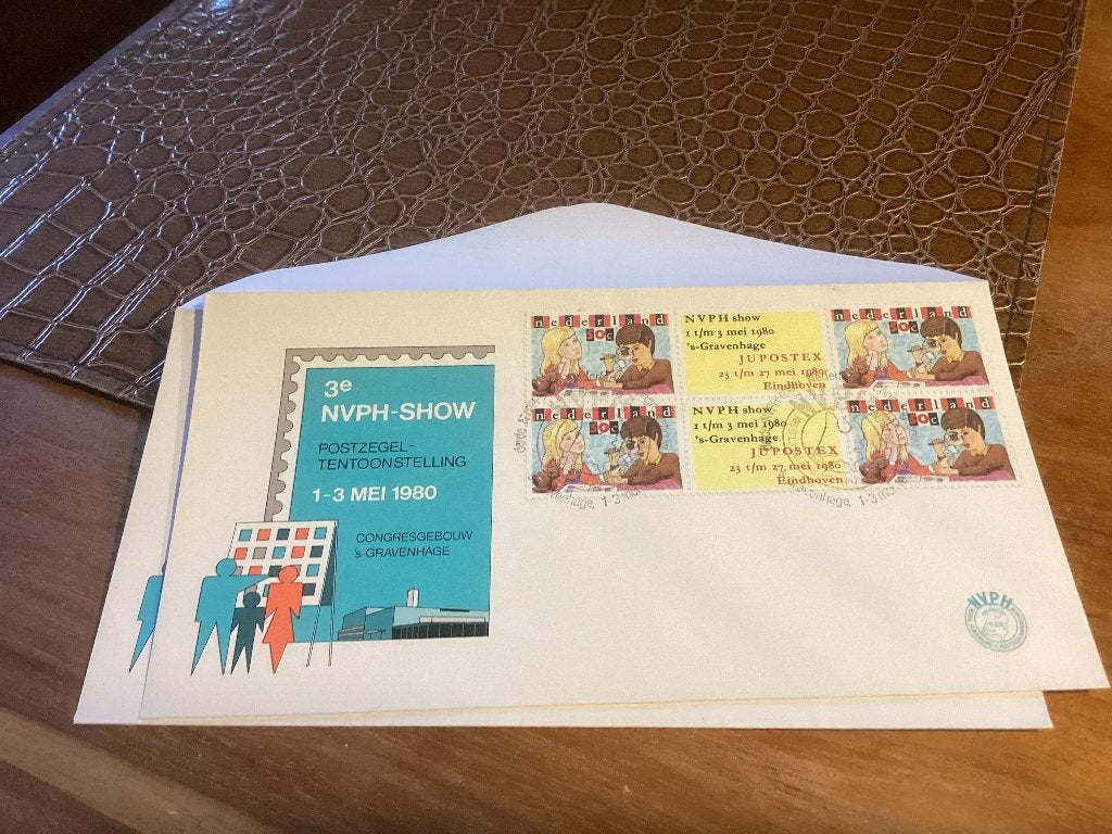 No4126 3e NVPH-show ´s-Gravenhage blok van 6 Nederland jaar, Postzegels en Munten, Ophalen of Verzenden, Onbeschreven, Nederland