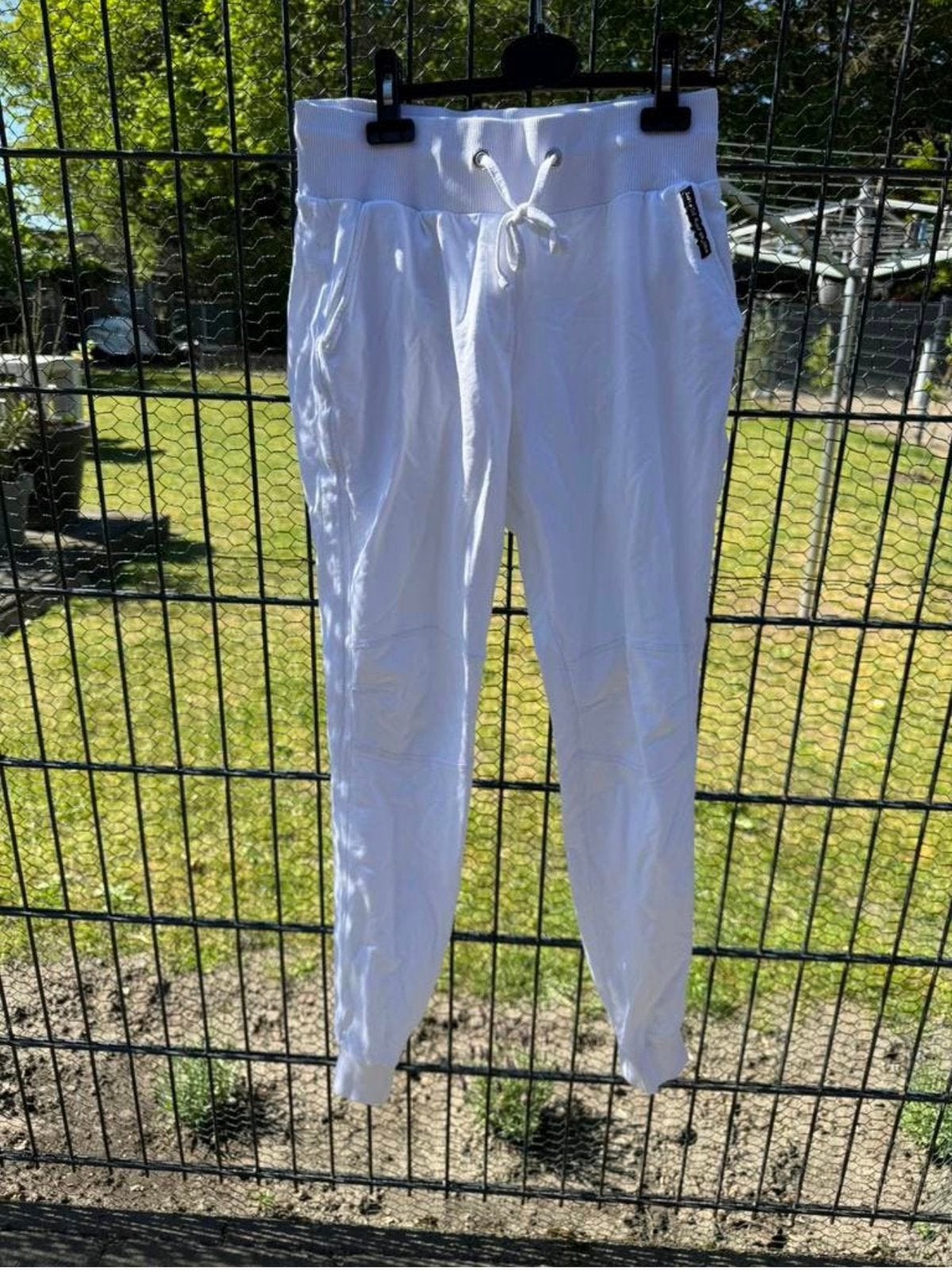Loes L.O.E.S broek XS wit studio Anneloes, Ophalen, Wit, Zo goed als nieuw, Maat 34 (XS) of kleiner