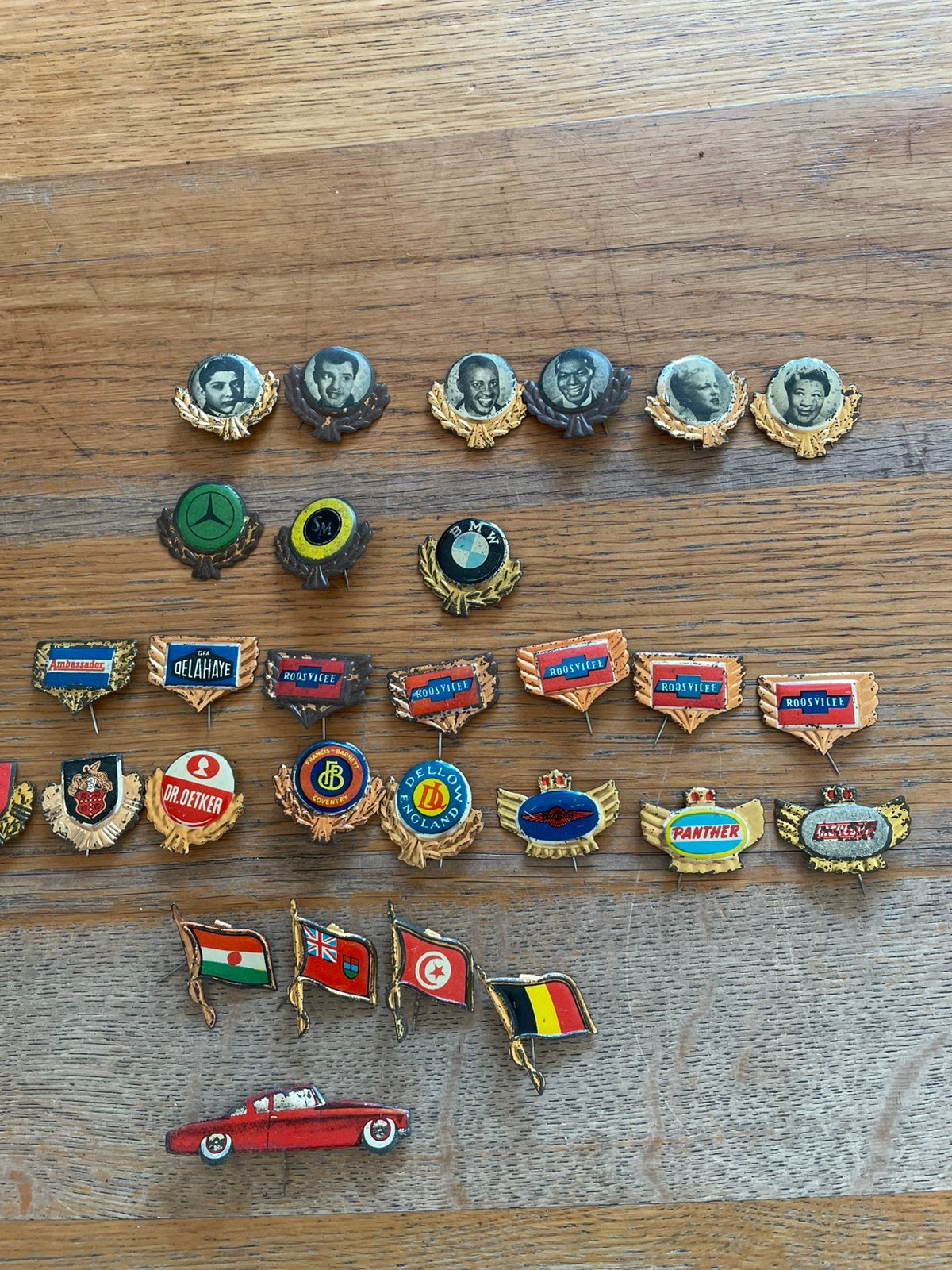 Blikken speldjes., Verzamelen, Ophalen, Gebruikt, Overige onderwerpen, Speldje of Pin