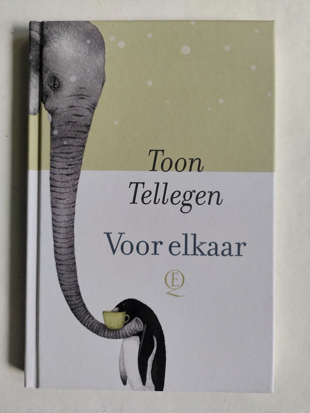Toon Tellegen - Voor elkaar (Hardcover), Boeken, Ophalen of Verzenden, Zo goed als nieuw, Toon Tellegen