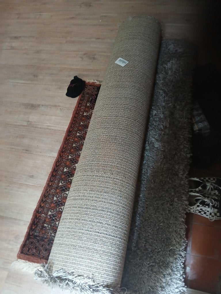 Vloerkleed, Ophalen, Hoogpolig, Vierkant, 200 cm of meer